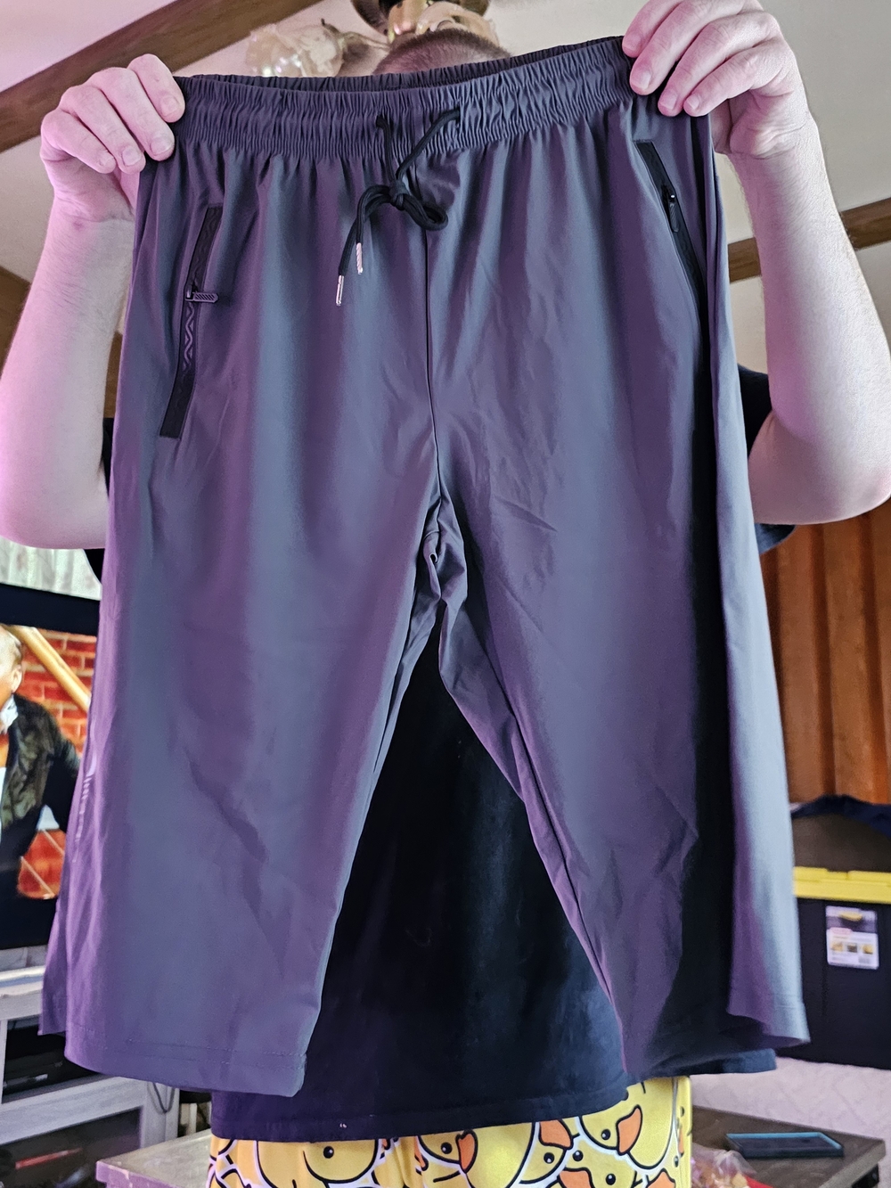 NF Marketplace Women's Size Small Gray Nylon Capris NEW Retail $24.90